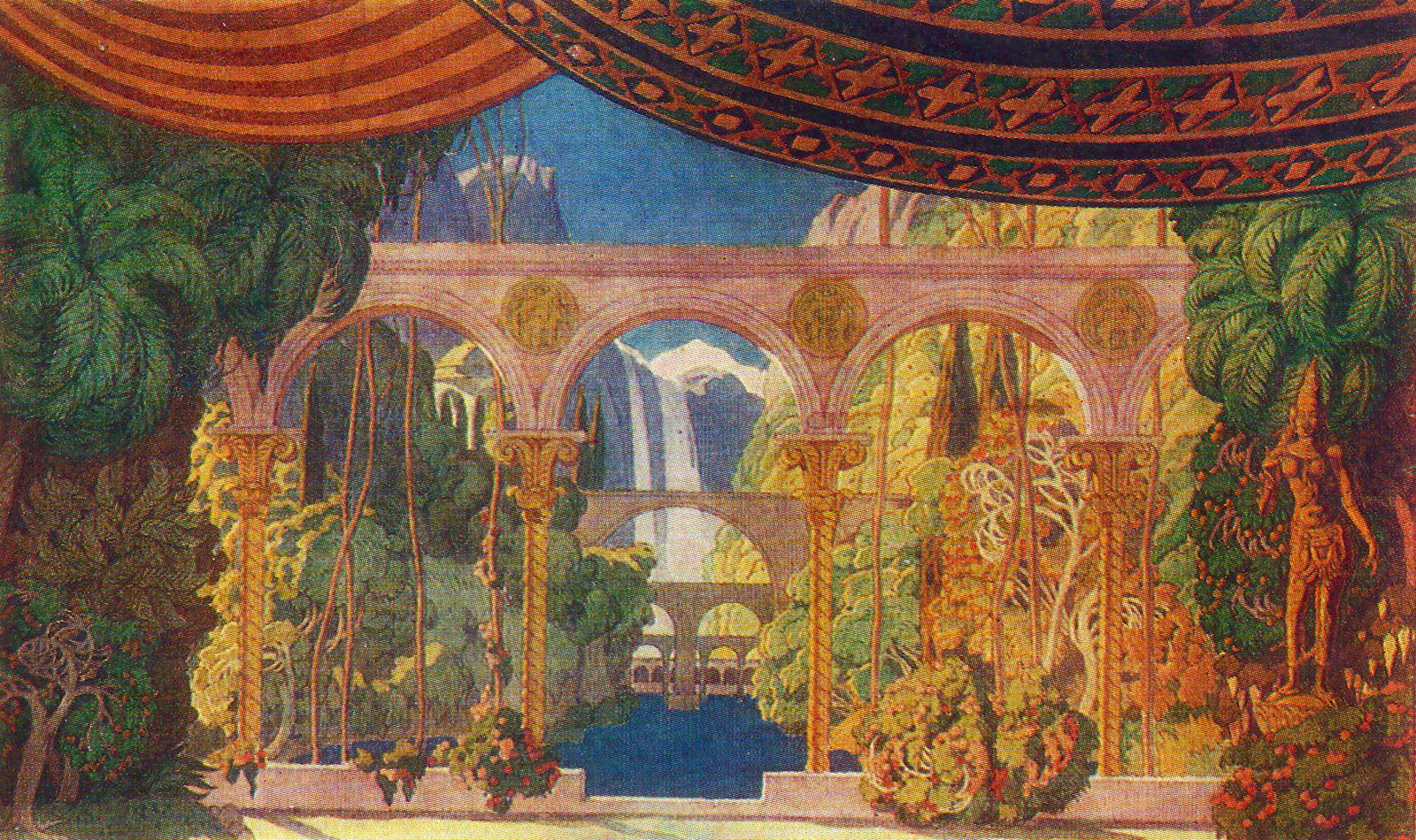 Иван Билибин создал эскизы декораций к опере «Руслан и Людмила»